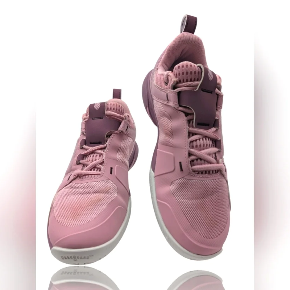 K-Swiss Women’s Size 9.5 Pink Athletic Training Sneakers Lace-Up Cushioned Sole - Picture 4 of 14